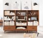west elm x pbk Mid-Century 3 Hutch, 2 Drawer Base, &amp; 1 Dump Base Wall System