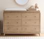Sloan 6-Drawer Dresser &amp; Topper Set (55w x 18d&quot;)