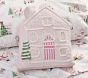 Blush Holly Jolly Santa Sheet &amp; Pillow Set