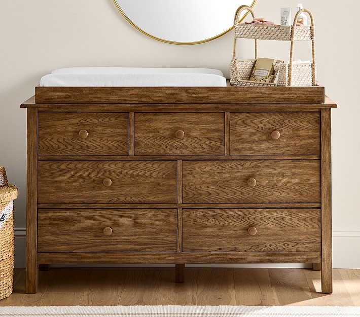 Kendall Extra Wide Nursery Changing Table Dresser Topper