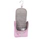 Mackenzie Metallic Pink Toiletry Bag