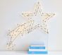 Shooting Star Metal Lit Decor
