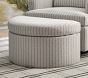 Chris Loves Julia Upholstered Ottoman