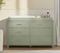 Camden 6-Drawer Dresser &amp; Topper Set (56w x 19d&quot;)