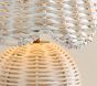 Rattan Table Lamp (16")