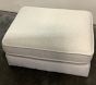 Open Box: Minna Ottoman - Performance Heathered Basketweave, Dove 