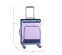 Larkspur Purple Multi Small Carry On Luggage