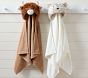 Faux Fur Critter Kid Hooded Towels