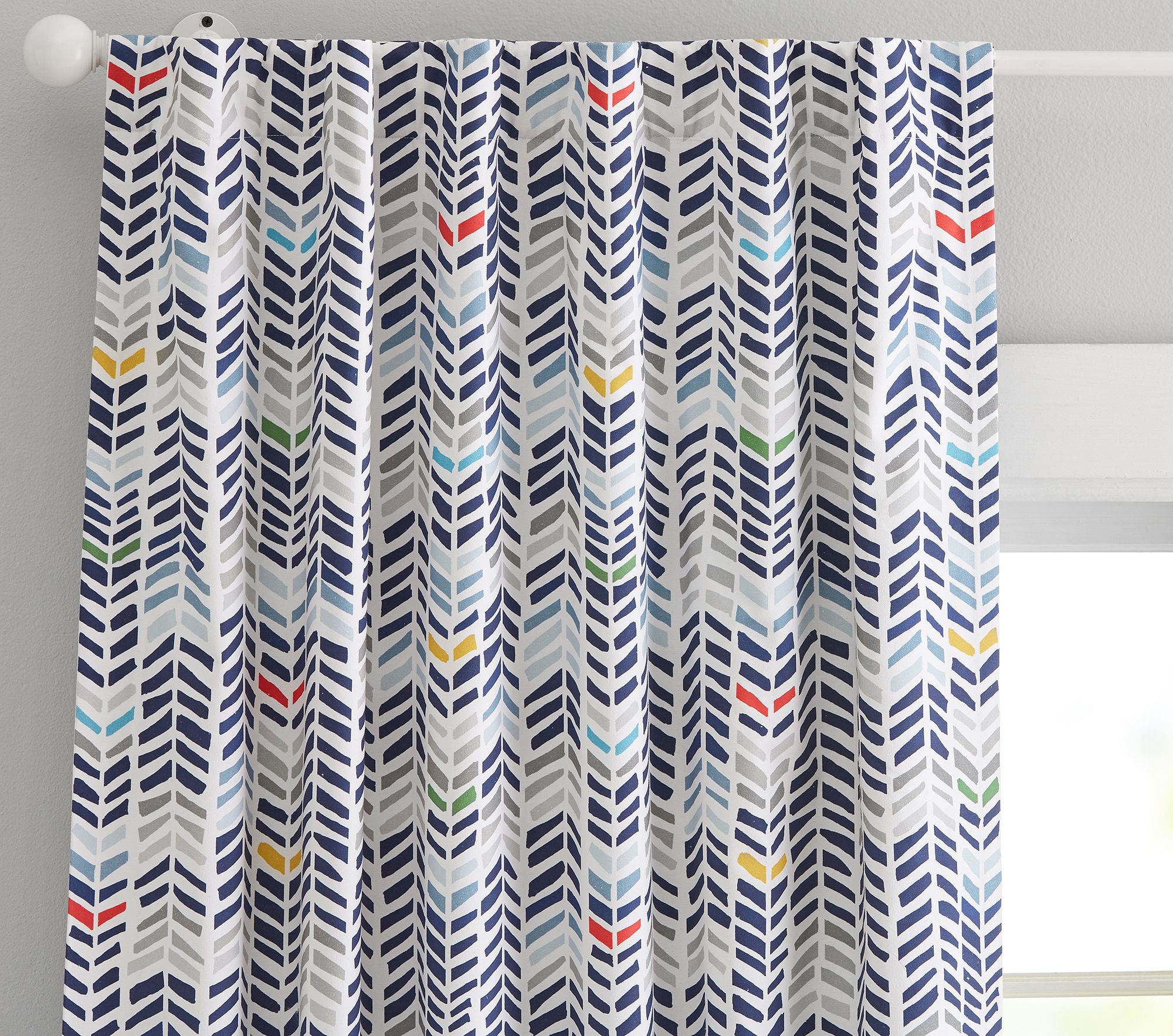 Broken Arrows Cotton Blackout Curtain