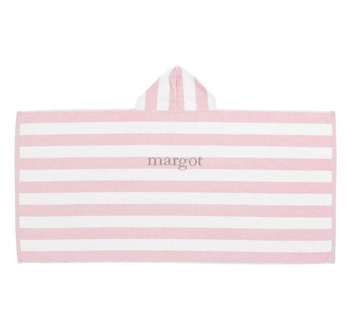 Rugby Stripe Hooded Towel Pottery Barn Kids