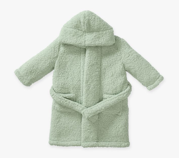 Solid Sherpa Robes Cozy Kids Bathwear Pottery Barn Kids