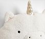 Unicorn Critter Sherpa Pillow