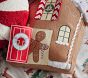 Gingerbread House &amp; Peppermint Candy Pillow Set