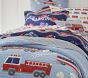 Wyatt Fire Truck Quilt &amp; Shams