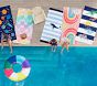 Happy Rainbows Kid Beach Towel UPF 50+