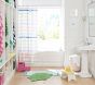 Rainbow Stripe Shower Curtain