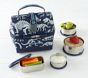 Stainless Steel Food Container Set, Retro