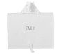 west elm x pbk Unicorn Bath Baby Hooded Towel