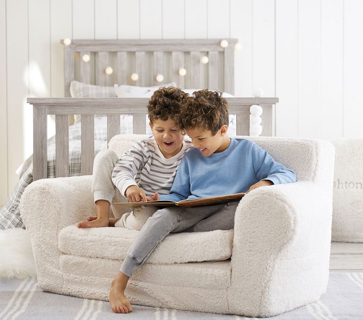 Sherpa Anywhere Sofa Lounger®| Kids Lounge Pottery Barn Kids