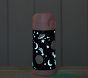 Mackenzie Pink Navy Glow-in-the-Dark Moons Water Bottles