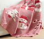 Merry &amp; Bright Knit Bed Blanket