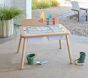 Wooden Water &amp; Sand Sensory Table