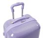 Mackenzie Lavender Glitter Hard-Sided Luggage
