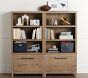 Charlie 2 x 2 Bookcase With Drawer Base Wall Storage System
