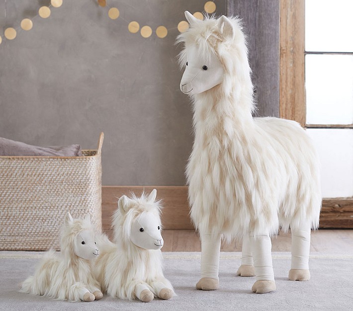 Melissa & Doug Jumbo Llama Stuffed Animal - 26 Inch Tall, Extra Soft Plush Toy - View #5