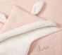 Sweater Knit Critter Hooded Baby Blankets