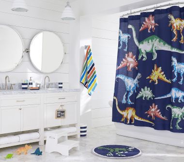 Bright Dino Bathroom