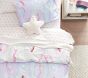 Bailey Mermaid Organic Reversible  Duvet &amp; Shams