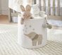 Embroidered Elephant Toy Storage