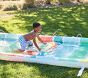 Rainbow Stripe Inflatable Water Slide