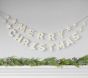 west elm x pbk Merry Christmas Garland