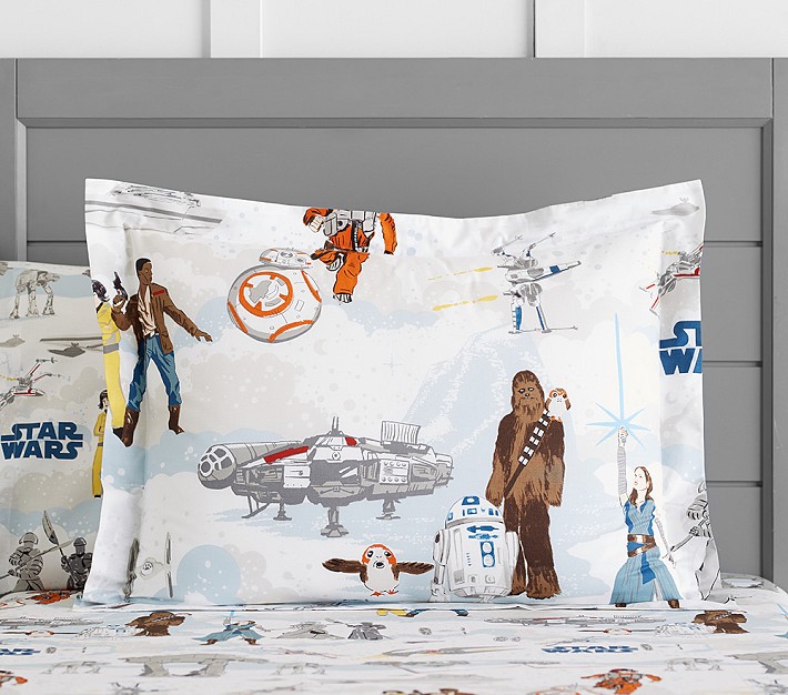 <i>Star Wars™</i>: The Last Jedi™ Scenic Duvet, Standard Sham, Multi