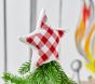 Gingham Star Mini Faux Tree Topper
