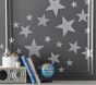 Silver Star Wall Decals