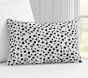 Polka Dot Embroidered Pillow