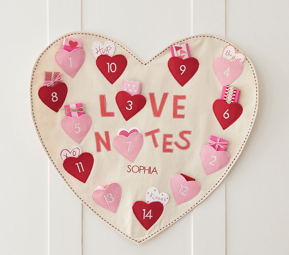 Valentines Day Countdown Calendar Valentine #39 s Day Home Decor