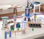 Wooden Metropolis Play City Train Track Set