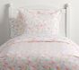 Retro Heart Organic Duvet &amp; Shams