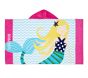 St Tropez Blonde Mermaid Icon Kid Beach Hooded Towel UPF 50+