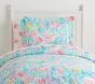 Lilly Pulitzer Mermaid Cove Organic Duvet Cover &amp; Shams