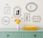 Black Open Frame Wall Decals