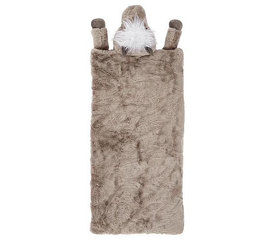 Faux-Fur Shetland Pony Sleeping Bag