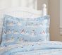 Snowman Flannel Standard Sham