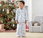 Snowman Flannel Kid Pajama Set