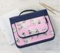 Mackenzie Pink & Navy Puppy 3-Ring Binder