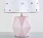 Pink Geo Lamp Base